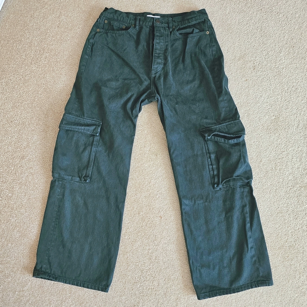 STILL HERE Charlie Cargo Straight Leg Pants